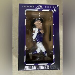 Nolan Jones 2024 King Soupers Sponsor Bobblehead Colorado Rockies 06/22/24 - NIB
